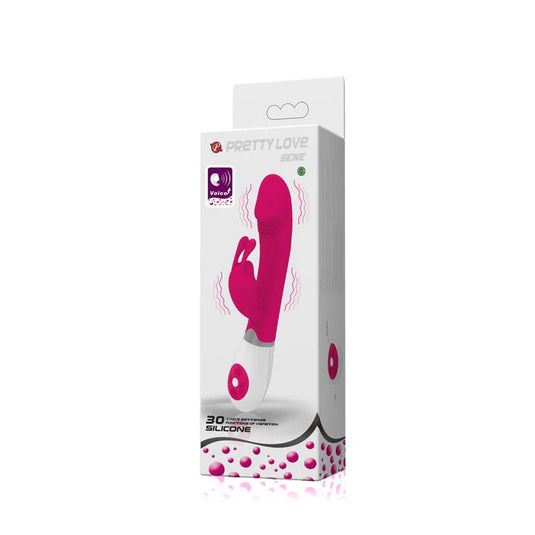Pretty Love Vibrador Gene con Control por Voz Color Rosa