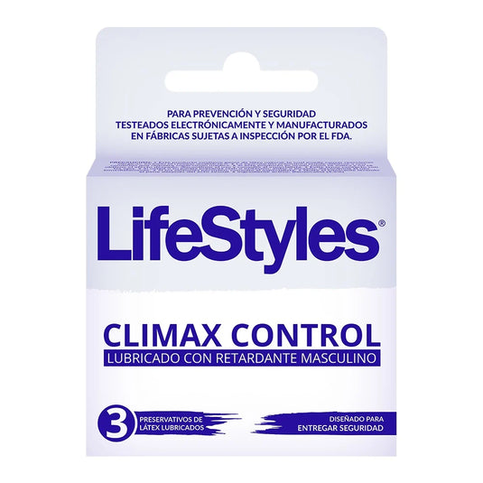 LifeStyles Climax Control - 3 Unidades Preservativos