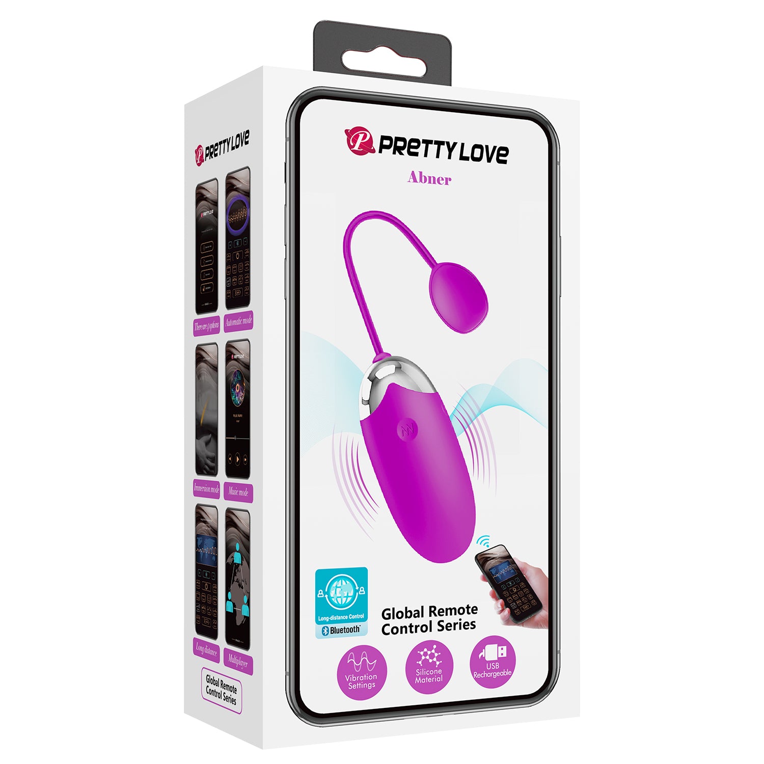 Huevo Vibrador BT Pretty Love Abner