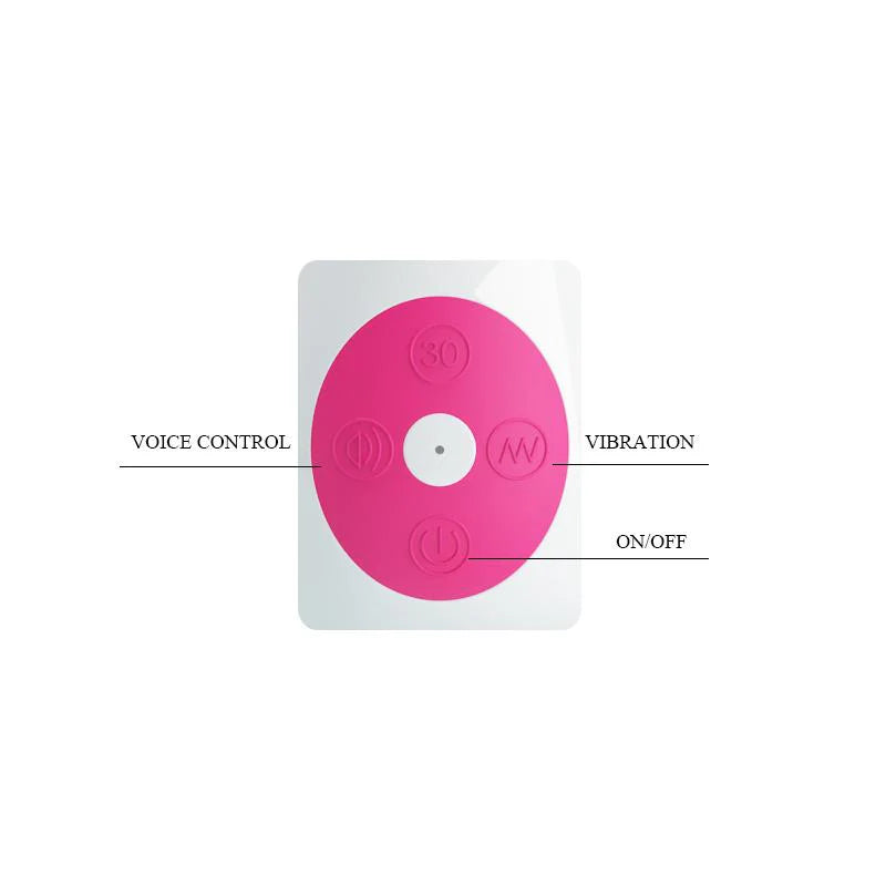 Pretty Love Vibrador Gene con Control por Voz Color Rosa